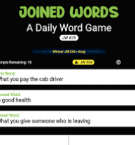 Joined Words