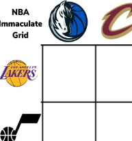 Immaculate Grid NBA