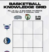 Basketball Grid